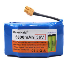 36v 6.8ah Lithium Battery 10s2p Lithium Ion Battery Pack Large Capacity Scooter Twist Car Battery