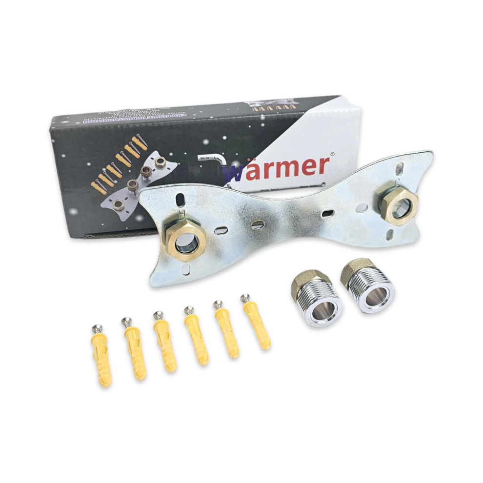 Shower Fixing Plate Concealed 150Mm Shower Mounting Kit 15Mmx3/4 5060706097129