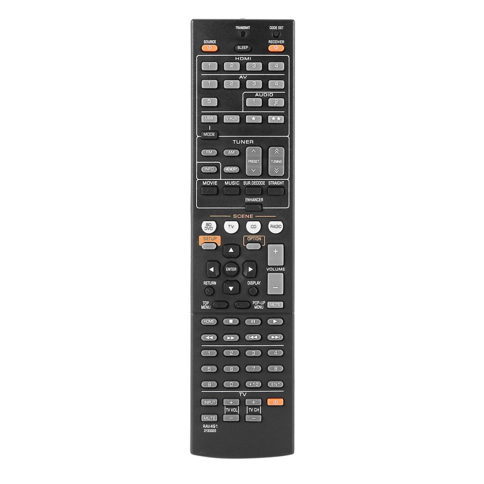 Remote Control For Rx-V375 Rx-V467 Rx-V565 Rx-V567 Rx-V571 Rx-V665 Rx-V765 -3066 -4065 -3066Bl Rx-V373bl 9372166455330