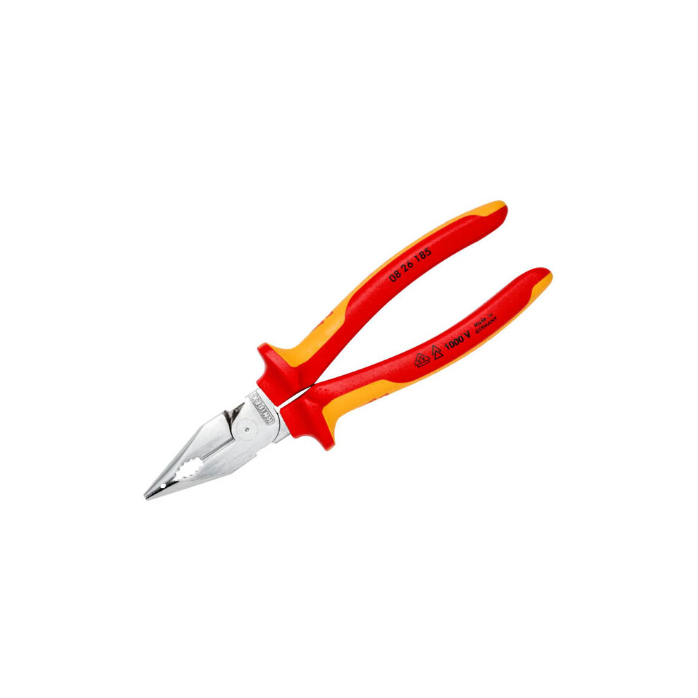 Knipex 08 26 185 Sb Vde Needle-Nose Combination Pliers 185Mm