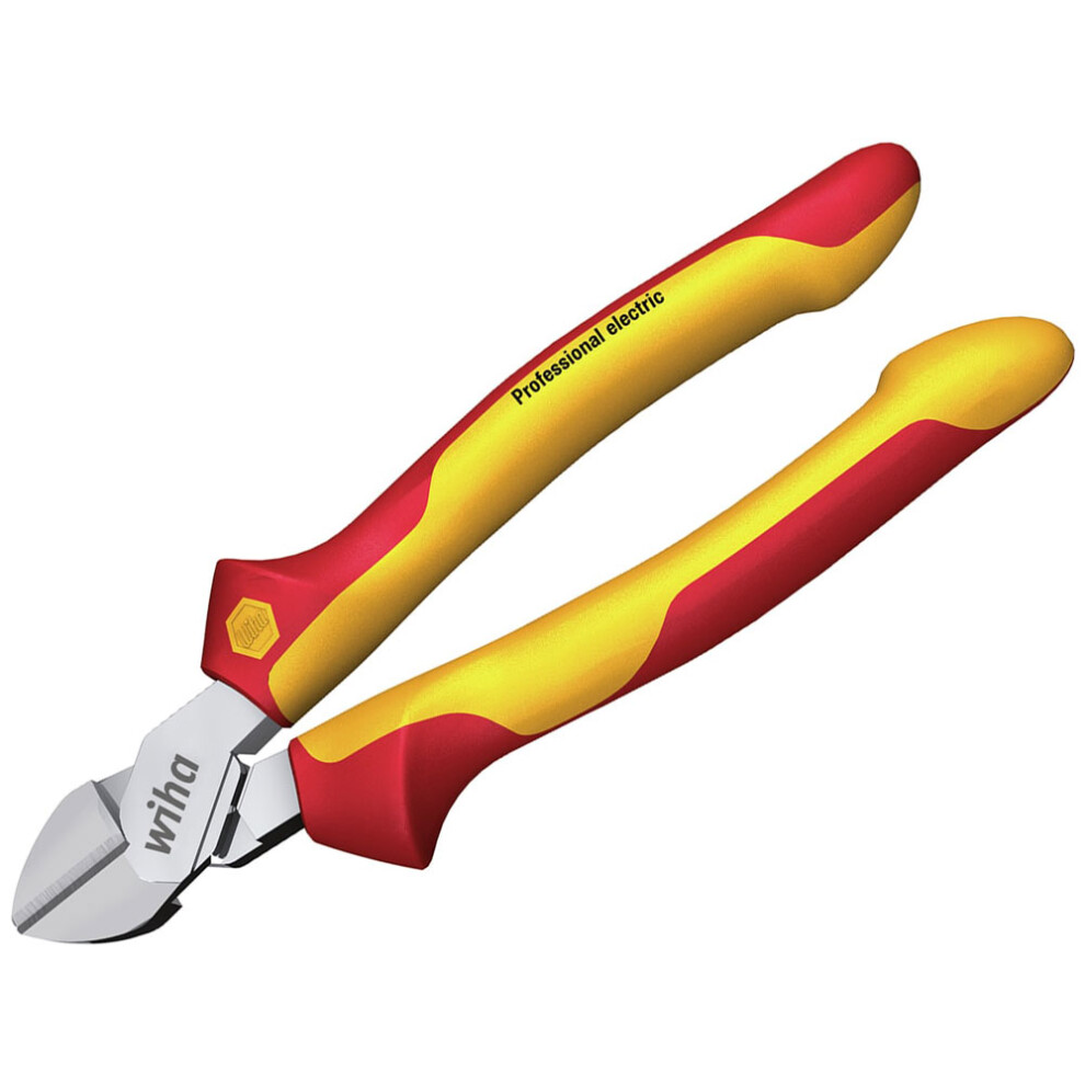 Wiha 43463 Professional Electric Diagonal Cutters With Dynamicjoint 180Mm