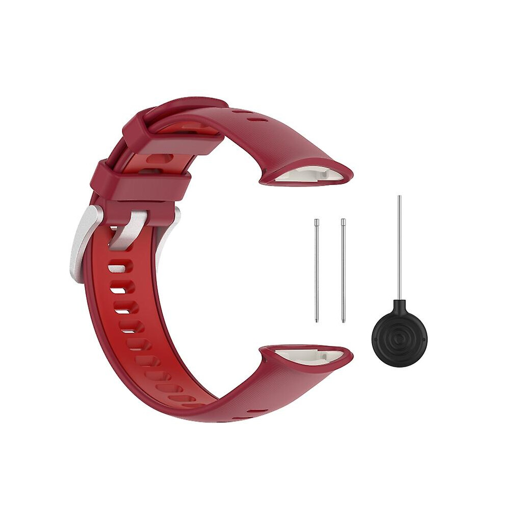 (Red) For Polar Vantage V2 Wristband Breathable Strap Sweat Proof Anti-Scratch Bands Red 8994439992086