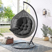Garden Indoor Hanging Egg Swing Hammock Chair Seat Thick Pad Cushion Pillow Pads