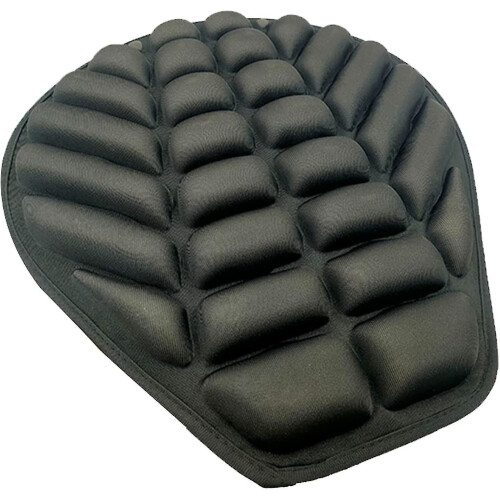 Bazhou Motorcycle Seat Cushion Air Cushion Decompression Comfort Gel Seat Cushion Cover Shock Absorption Decompression Motorcycle Travel Seat Cushion