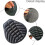 Bazhou Motorcycle Seat Cushion Air Cushion Decompression Comfort Gel Seat Cushion Cover Shock Absorption Decompression Motorcycle Travel Seat Cushion 5