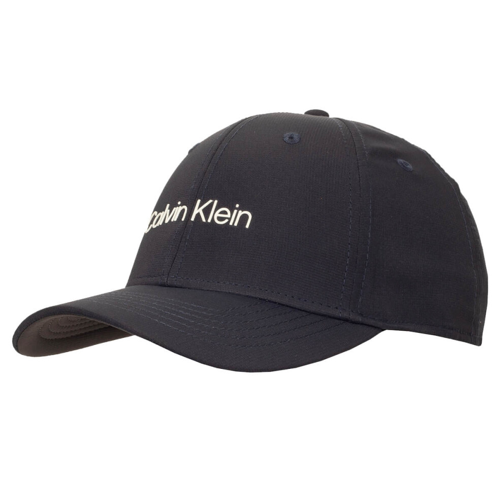 (One Size, Navy) Calvin Klein Mens Brookline Quick Drying Adjustable Golf Baseball Cap