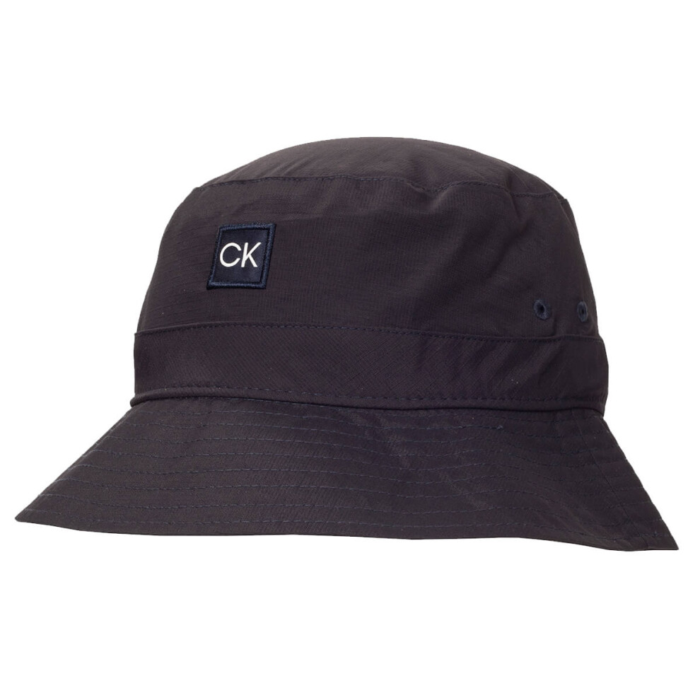 (One Size, Navy) Calvin Klein Mens Delaware Lightweight Moisture Wicking Golf Bucket Hat