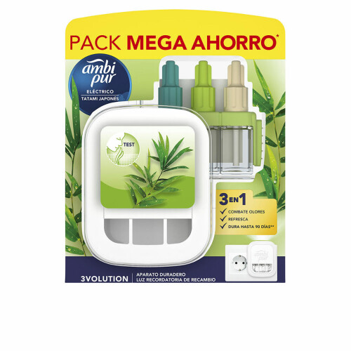 Ambi Pur Appareil désodorisant 3VOLUTION + recharge tatami 21 ml