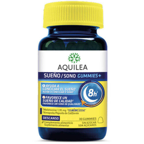 Aquilea Sueño Gummies Without Sugar Blueberries 30 u