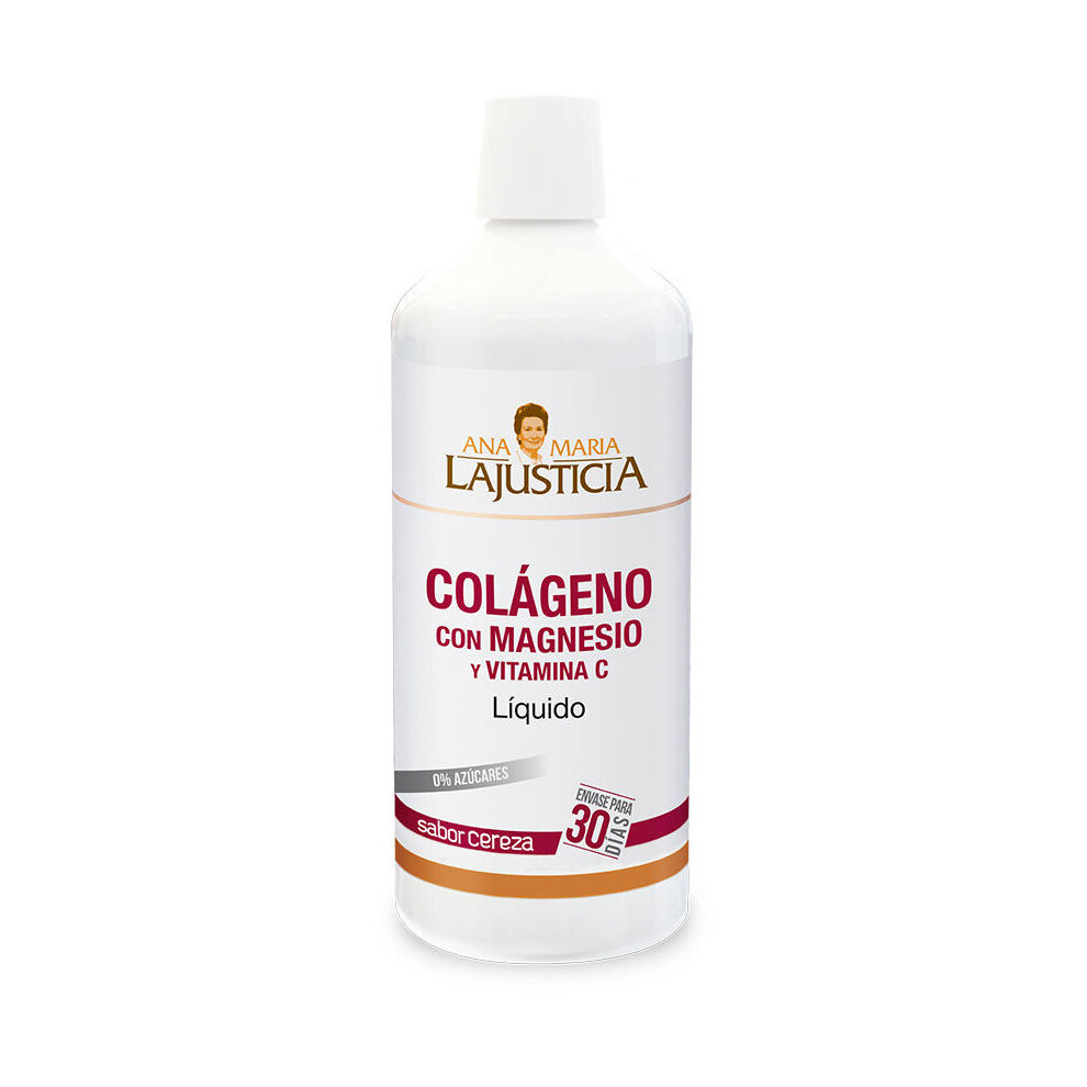 Ana-Maria-Lajusticia Ana Mar?A Lajusticia Collagen With Magnesium + Vitamin C #Cherry 1000 Ml