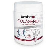 ANA MARIA LAJUSTICIA - Colágeno con magnesio y vitamina C + B1 B2 B6 Amlsport 350 g de polvo (Fresa)