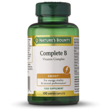 Natures Bounty B-Complex 100 Coated Capsules