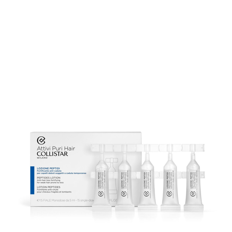 Collistar Attivi Puri Haarsérum fördernd in Ampullen, 5 x 15 ml