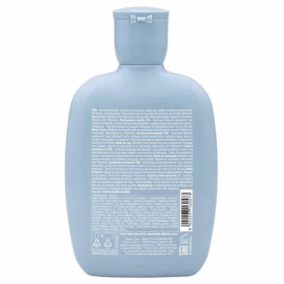 Alfaparf Milano Shampoo Semi Di Lino Density