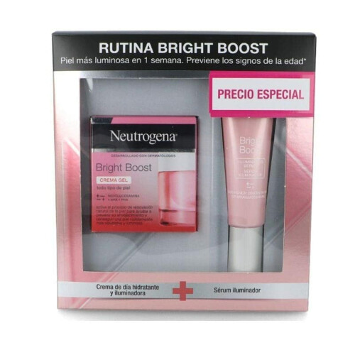 Neutrogena Cosmetic Set Neutrogena Bright Boost 2 Pieces
