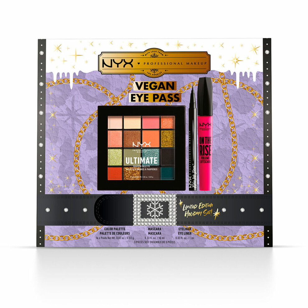 Nyx Professional Makeup Make-Up Set Nyx Vegan Eye Pass Limited Edition Limited Edition 3 Pieces