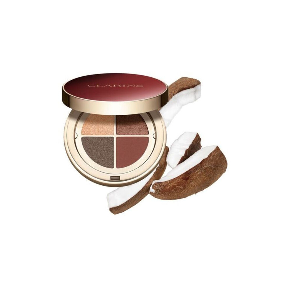 Clarins 4 Colors Eyeshadow Palette #10-Maple Gradation 4.2 G