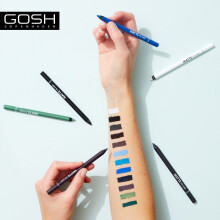 Oogpotlood - GOSH COPENHAGEN - 008 Crazy Blue - Matte afwerking - Gemakkelijke applicatie - Niet waterproof