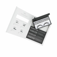Faux Wimpern - Nanolash - Starter-Kit - Anwendung zu Hause - Schwarze Farbe - Wimpern-Bündel