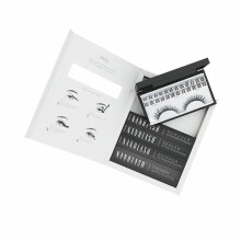 Faux Wimpern - Nanolash - Starter-Kit - Anwendung zu Hause - Schwarze Farbe - Wimpern-Bündel