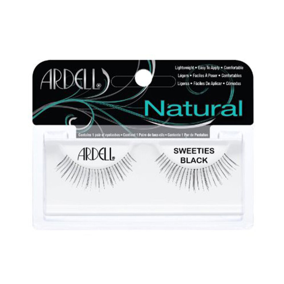 ARDELL NATURAL lashes #sweeties black 1 u
