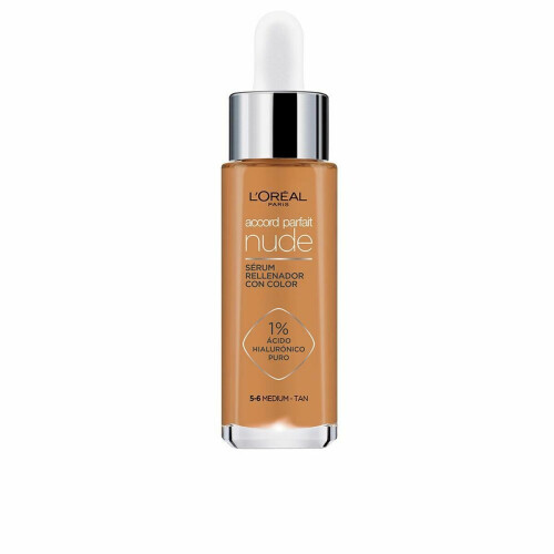 L’Oréal Paris Base - L'Oréal Paris - Accord Perfect Tinted Plumping Serum 5-6 Medium Tan