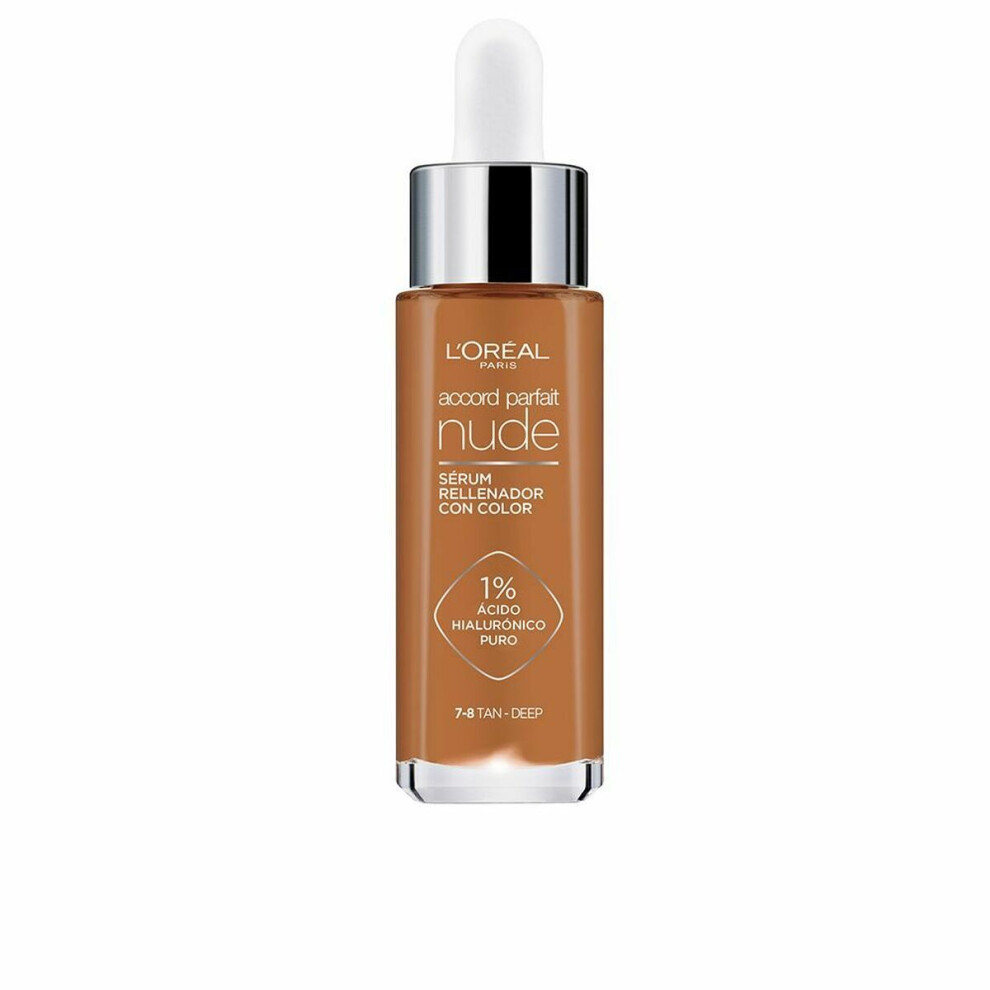 New L’oréal Paris Cr?Me Make-Up Base L'oreal Make Up Accord Parfait 7-8 (30 Ml)