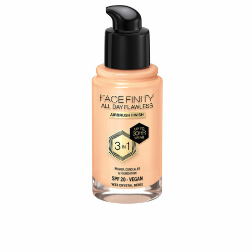 Max Factor FACEFINITY ALL DAY FLAWLESS 3-in-1 Foundation #W33-Kristallbeige 30 ml