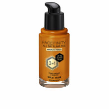 Foundation - MAX FACTOR - Facefinity All Day Flawless - Tint W95-hazelnoot - 30 Ml - Voor alle huidtypen