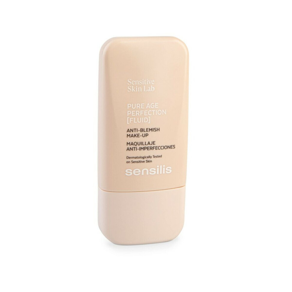 Sensilis Cr?Me Make-Up Base Pure Age Perfection 05-P?Che Anti-Imperfections (30 Ml)