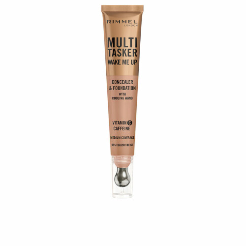 Rimmel Corretivo e base - RIMMEL - Multi-Tasker - 55 Classic Beige - 20ml - Infundido com cafeína