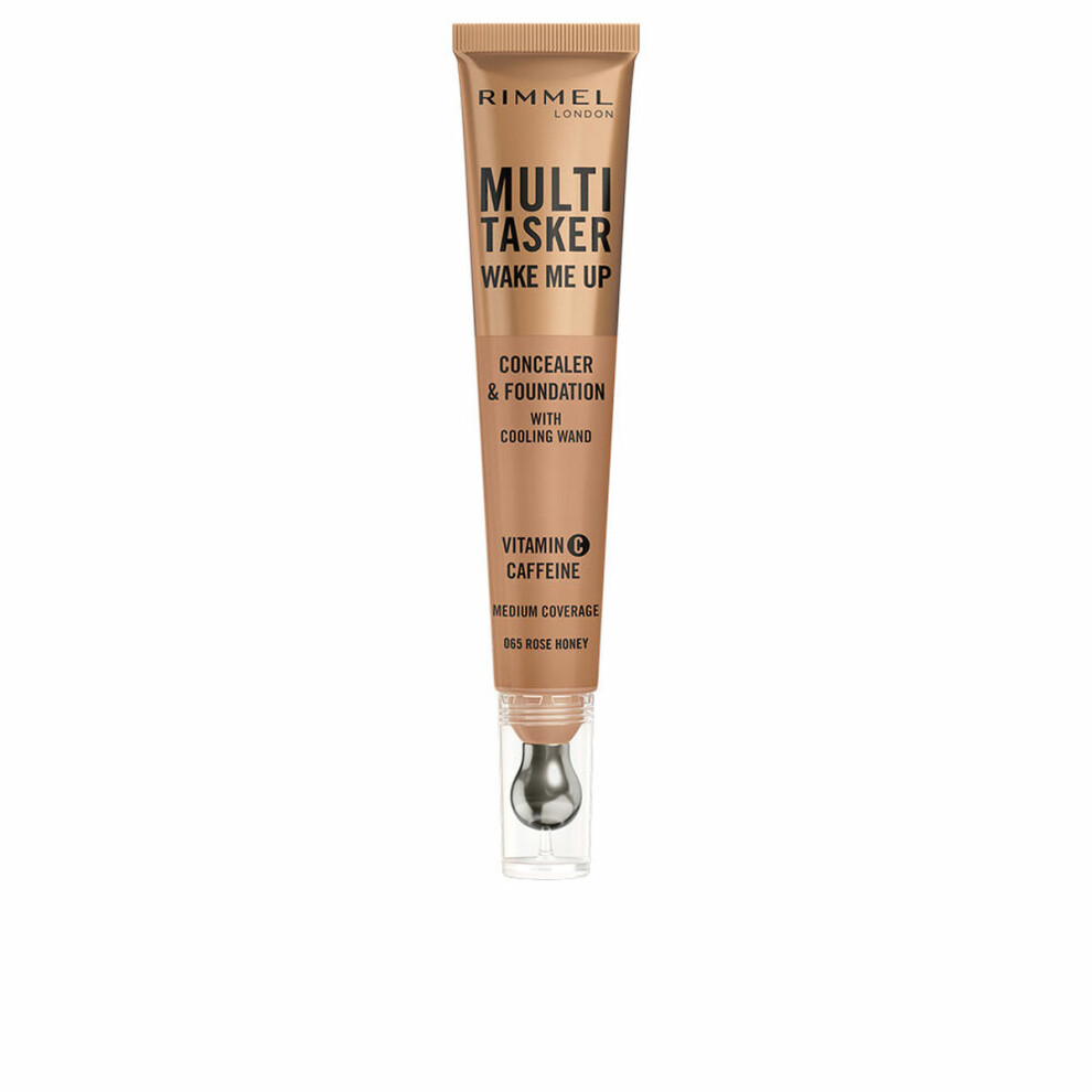 Facial Corrector Rimmel London Multi-Tasker Wake Me Up rose honey 20 ml-image-OPC-PFX52P6-NEW