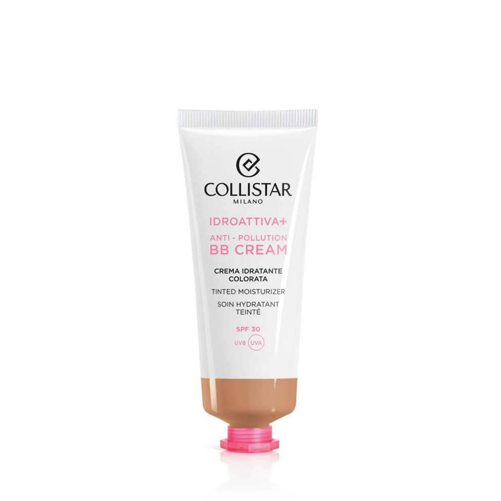 Collistar Hydrating Cream With Colour Iddroattiva+ N? 3 Dark Spf 30 50 Ml Anti-Pollution