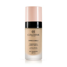 COLLISTAR Impeccabile Base de Maquillage Longue Tenue 2G 30 ml – Teint doré naturel & tenue prolongée