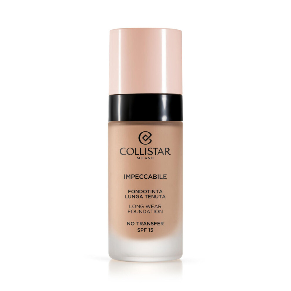 Photos - Foundation & Concealer Collistar Liquid Make Up Base  Impeccabile N? 4R Long lasting 