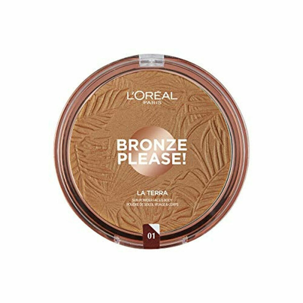 Compact Powders L'Oreal Make Up Bronze 18 g-image-OPC-PFX552S-NEW
