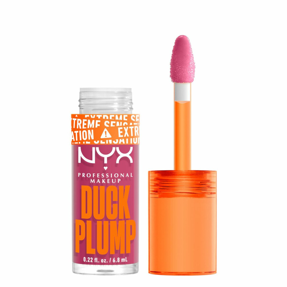 NYX PROFESSIONAL MAKEUP Duck Plump High Pigment Lip Gloss  Lip Plumper Gloss with Spicy Ginger - Pick Me Pink-image-OPC-PFX557S-NEW