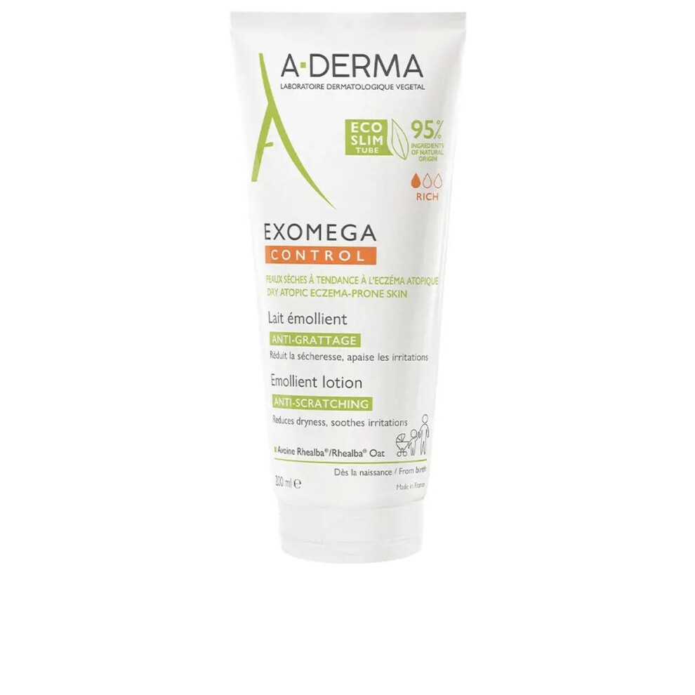 A-Derma Body Lotion Exomega Control 200 Ml Itch And Irritation Relief