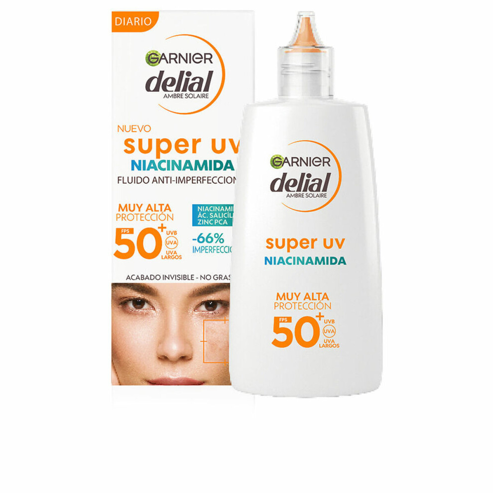Garnier Anti-Imperfection Treatment Delial Super Uv Spf 50 40 Ml Niacinamide