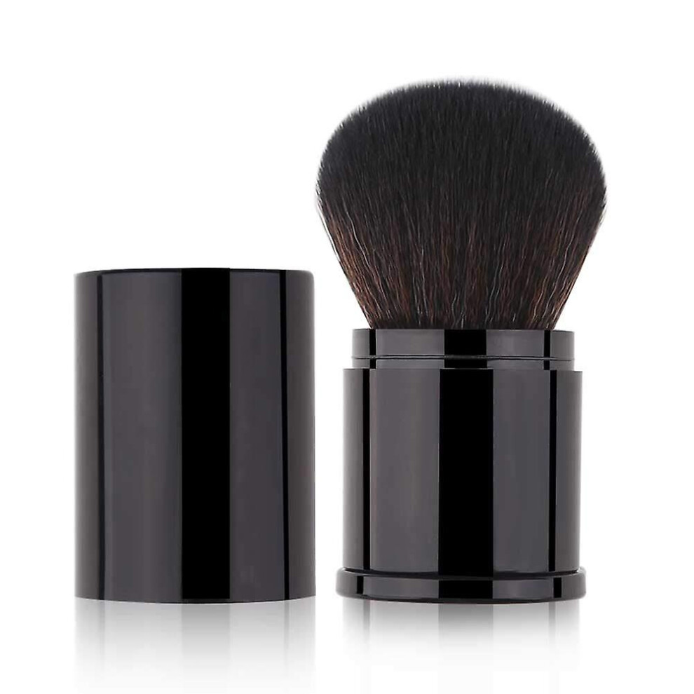 Retractable Makeup Brush Set - Professional Powder Brushes For Foundation, Blush, Bronzer  Powder