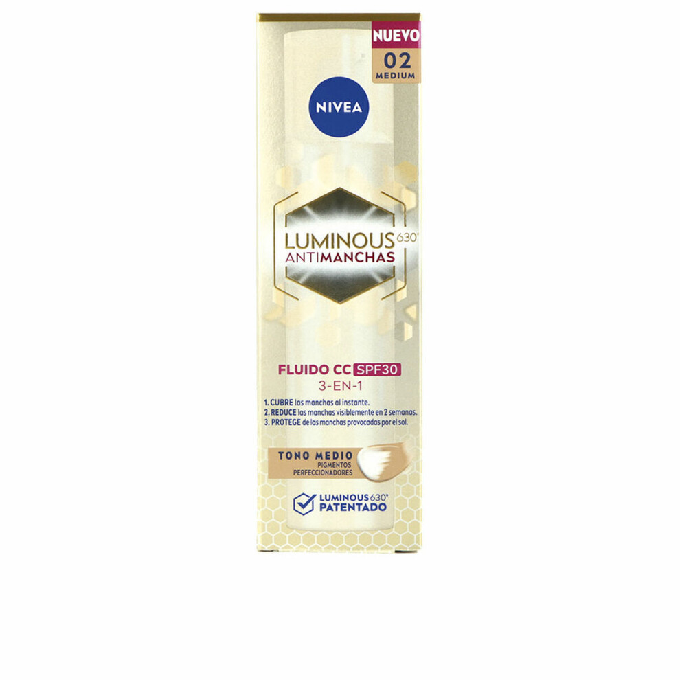 CC Cream Nivea LUMINOUS 630? Medium Spf 30 40 ml
