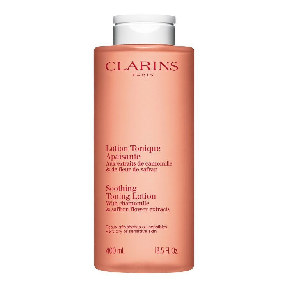 Comforting toning lotion Clarins for sensitive & very dry skin 400 ml