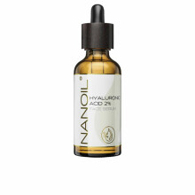 Siero Viso - NANOIL - Siero all'Acido Ialuronico 50ml - Ultra-idratante - Levigante - Illuminante
