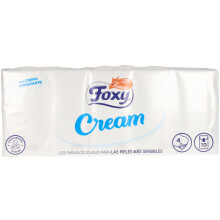 Foxy Cream Tissues Sensitive Skin 10 x 9 u