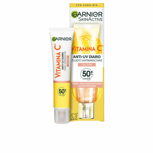 Garnier Fluido anti-macchie con vitamina C SPF50+ #glow 40 ml