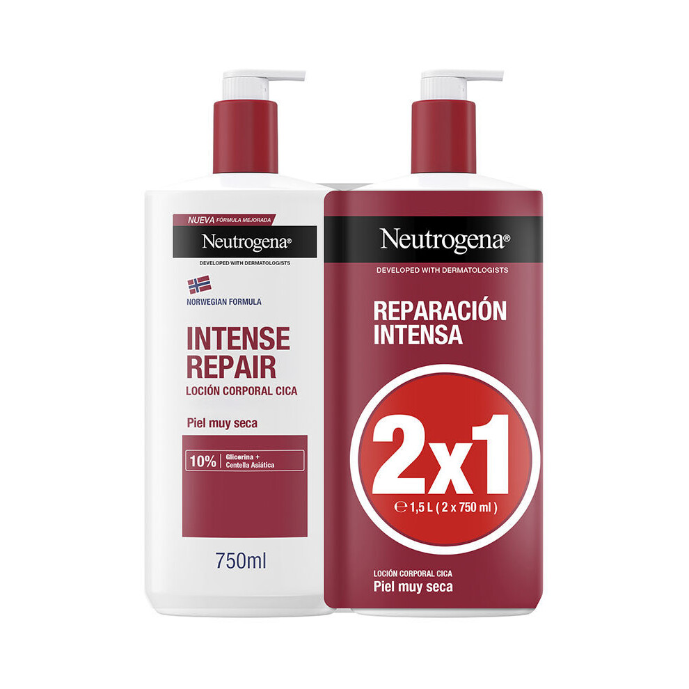 Intense Repair Neutrogena lotion very dry skin pack 2 x 750 ml