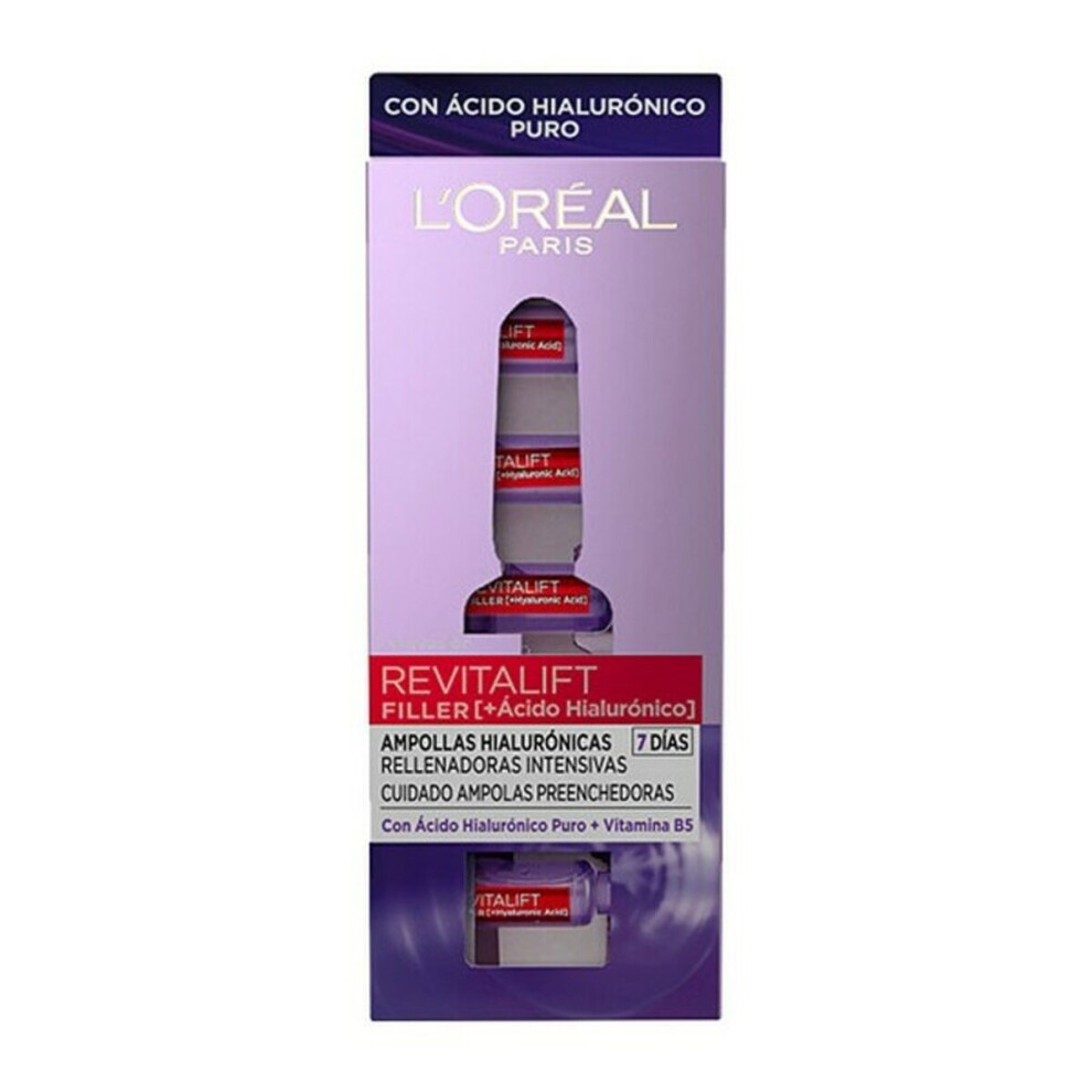 LâOrã©Al Paris Lifting Effect Ampoules Revitalift Filler L'oreal Make Up (7 Uds)