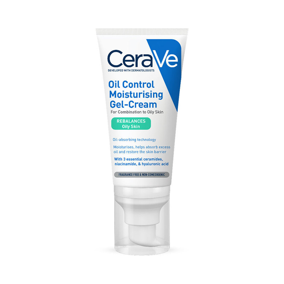 Oil Control moisturizing gel-cream Cerave for combination to oily skin 52 ml