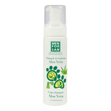 Champú seco - Aloe Vera - Para perros y gatos - Limpieza en seco - Fórmula suave