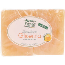 Heno de Pravia Savon Pur Glycérine Pack 2 x 125 g – Douceur et Hydratation pour la Peau